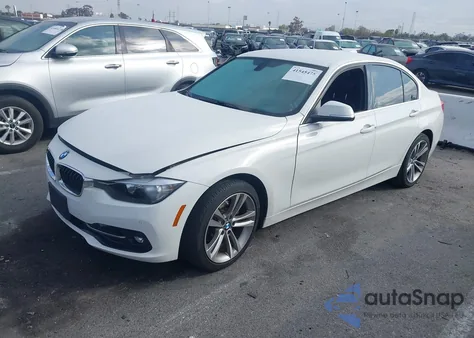 2017 BMW 330I from USA, damaged, VIN WBA8B9C3XHK886316